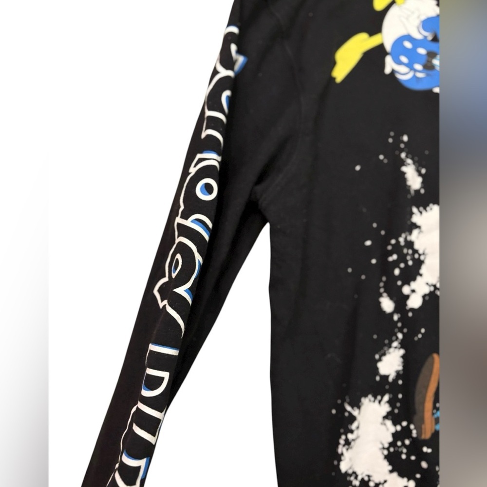 Disney Black Sweatshirt with Iconic Characters - Picture 10 of 14